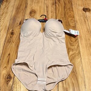 Skinnygirl Nude Shapewear Bodysuit NWT
